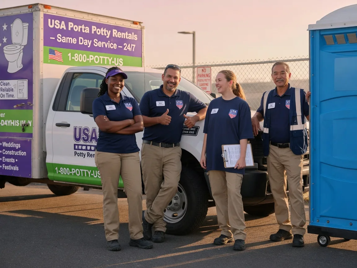 Porta Potty Rental company in Lexington, OR